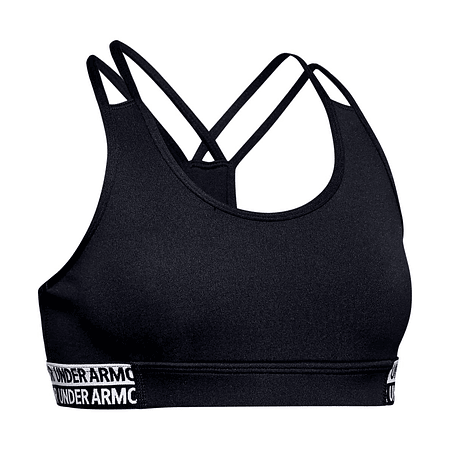 Peto Niña Under Armour HeatGear Bra-Black 1341826-002