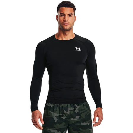 Polera manga larga HeatGear Armour Hombre 1361524-001