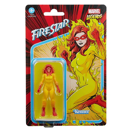Figura Fan Marvel Legends Retro Fire Star F3822