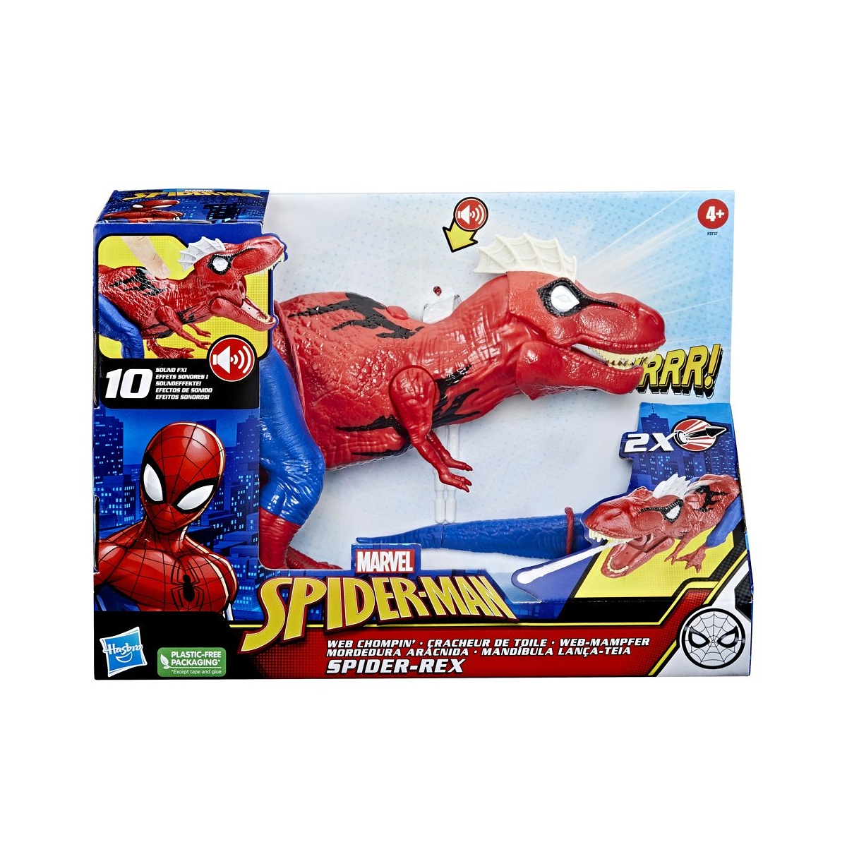 FIGURA SPIDER-MAN MORDEDURA ARACNIDA SPIDER REX F3737