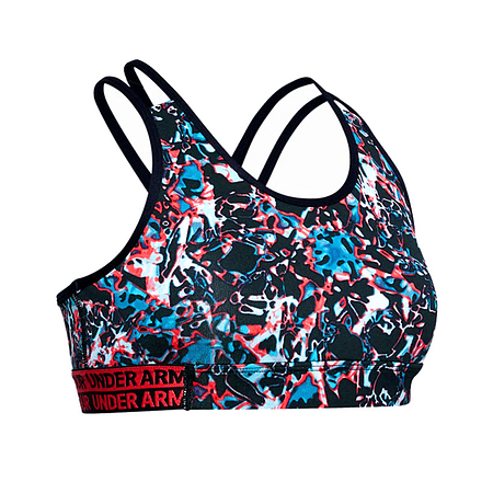 Peto niña Under Armour HeatGear Novelty Bra-BLK 1341829-003 