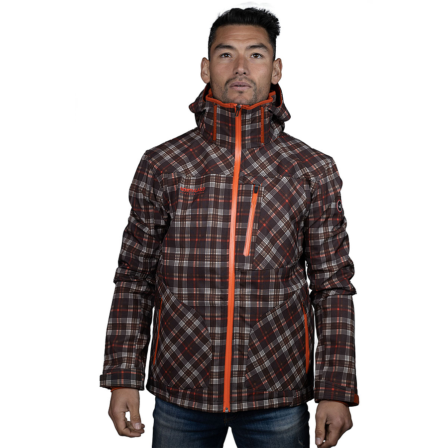 PARKA HOMBRE NORTHLAND STORM SHELL CYBER DARK BROW 02-0381531