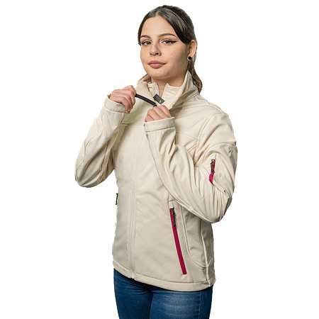 Parka mujer Northland Base Shell Georgia Ivory 02-0443616