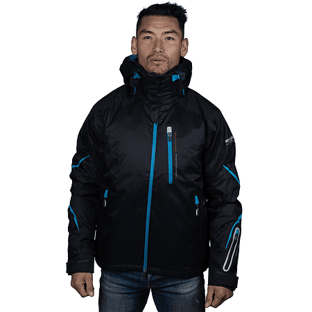 PARKA HOMBRE NORTHLAND FRESKI COMBI BLACK CIAN BLUE 02-047251