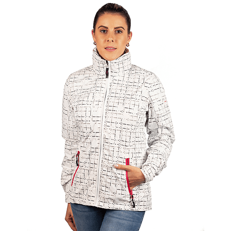 Chaqueta Impermeable mujer Northland Sara White Print 02-0423616