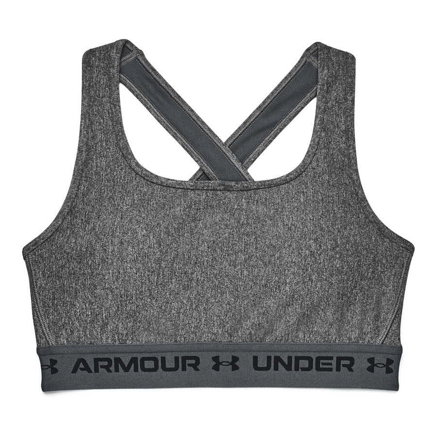 Peto Deportivo Armour® Mid Crossback Heather Mujer 1361036-019