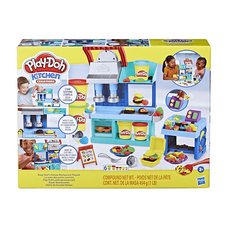 Play-Doh Kitchen Creations Super Restaurante Hasbro F6903