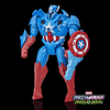 Figura Marvel Mechstrike Capitan America Armadura de Caza F5072