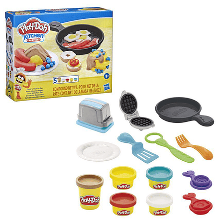 Set Kitchen Creations Play-Doh Desayunos Divertidos Hasbro E7274