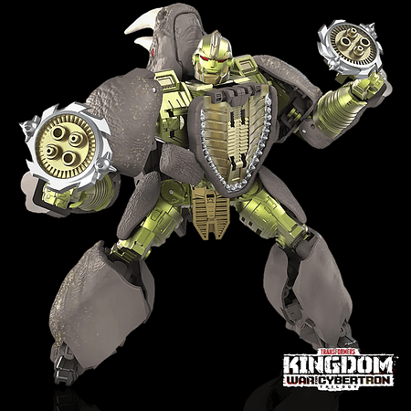 Figura Fan Transformers Gen Kingdom Voyager WFC-K27 Rhinox F0695