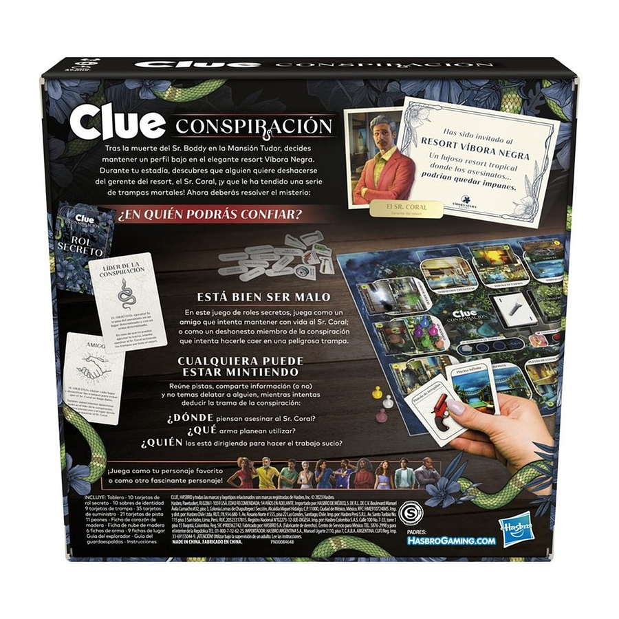 Juego de Mesa Clue Conspiracion Hasbro F6418