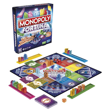 Juego de Mesa Monopoly Fortuna Hasbro F8555