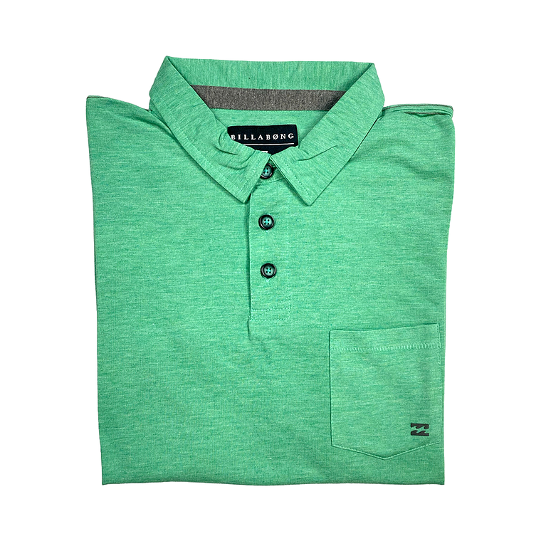 Polera Niño Billabong Calipso Verde B9055STA-NMT 4