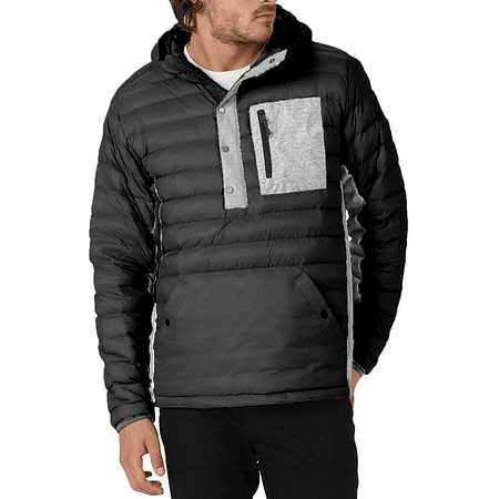 Parka Pluma hombre Burton Evergreen Anora Black 18956101001-SQK