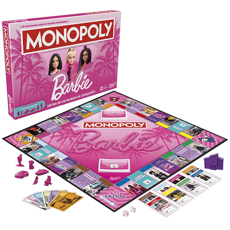 Monopoly Barbie juego de mesa Hasbro G0038