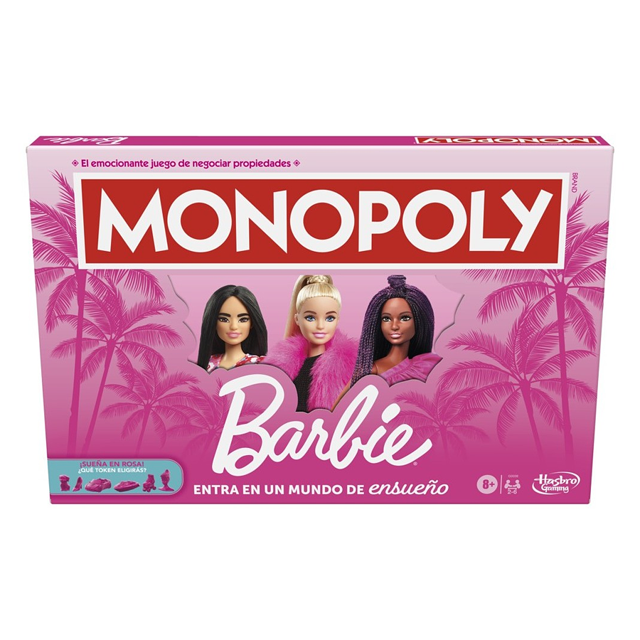 Monopoly Barbie juego de mesa Hasbro G0038