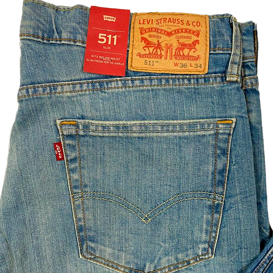 Jeans hombre Levi's Slim 4511-1801