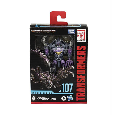 Figura Transformers Studio Series Deluxe Predacon Scorponok (Rise of the Beasts) F8755