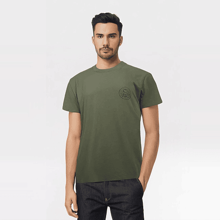 POLERA MANGA CORTA HOMBRE BILLABONG VIPER SURFPLUS VERDE 9565003-F70