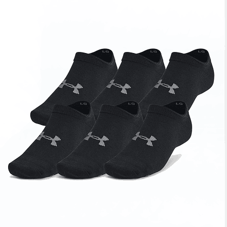 Calcetines Invisibles Unisex UA Essential 6-pack 1382611-001