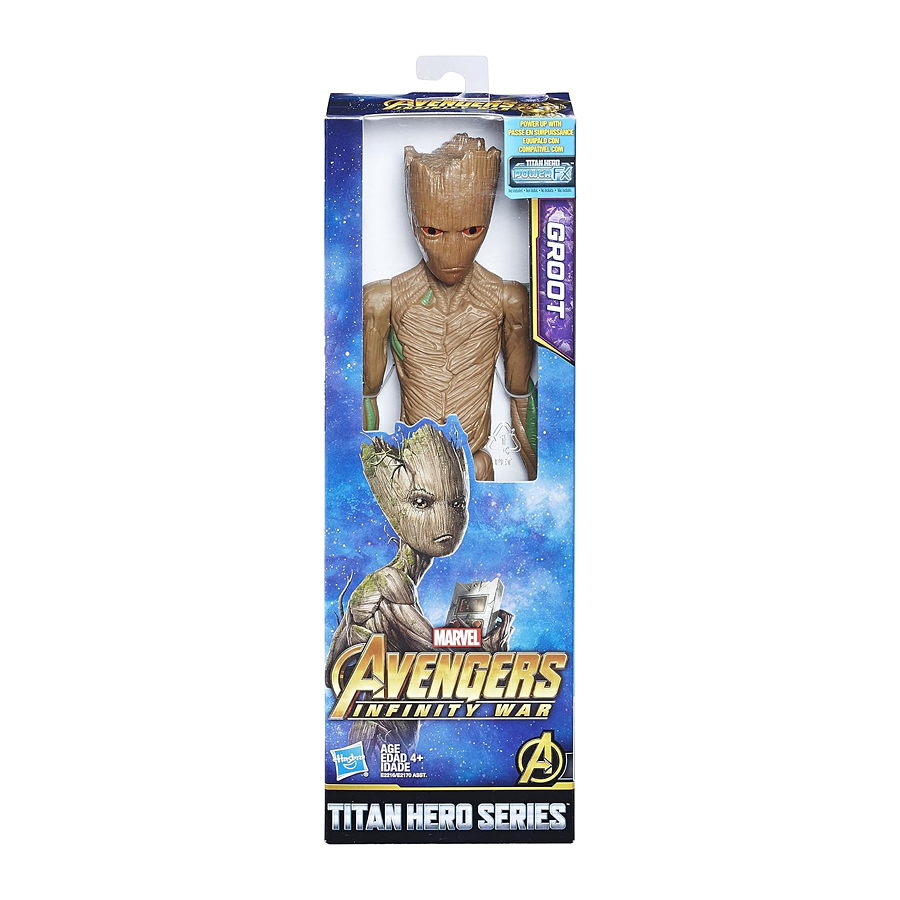 Figura Fan Marvel Titan Hero Series Avengers Groot F6012