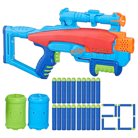 Lanzador Nerf Elite Junior Voyage Target Hasbro F6361