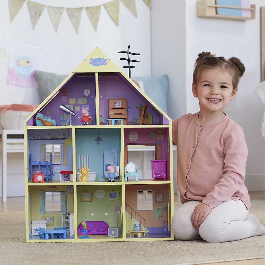 Peppa Pig Super Casa de Madera F4797