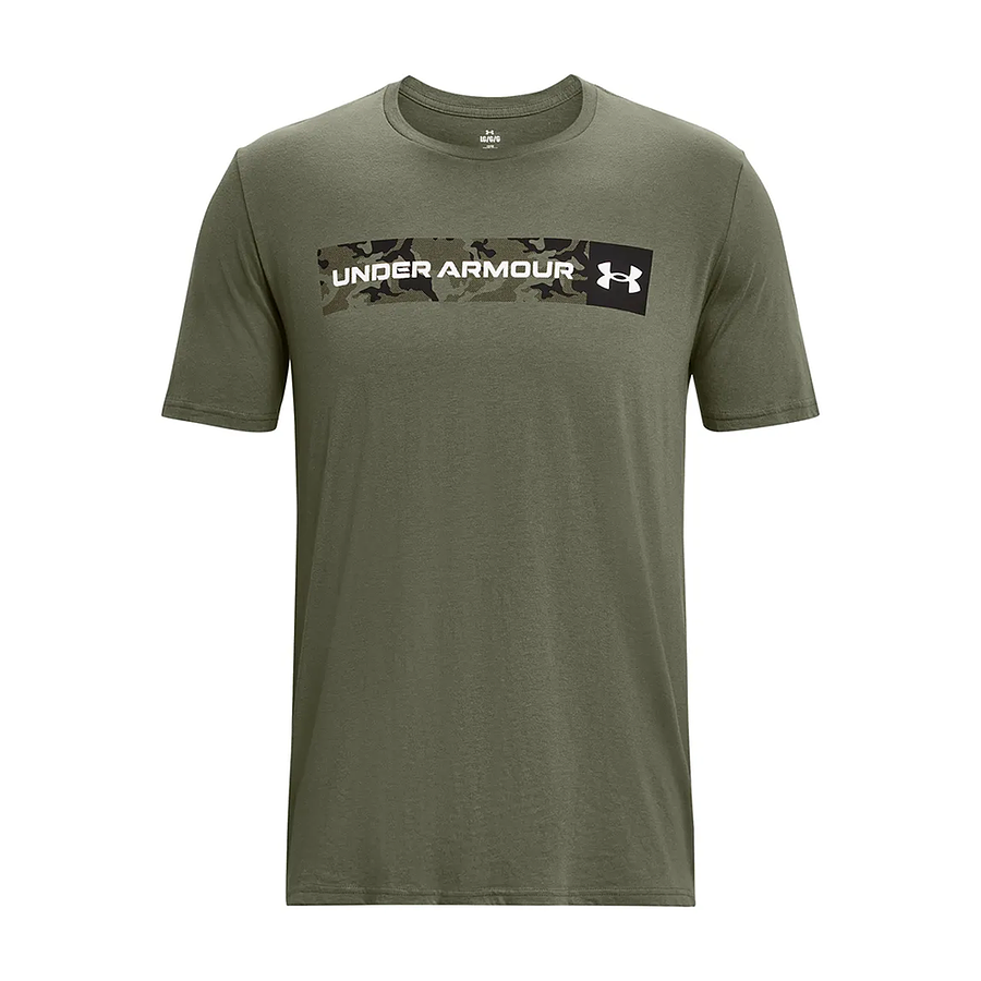 Polera hombre Under Armour Camo Chest Stripe 1376830-390