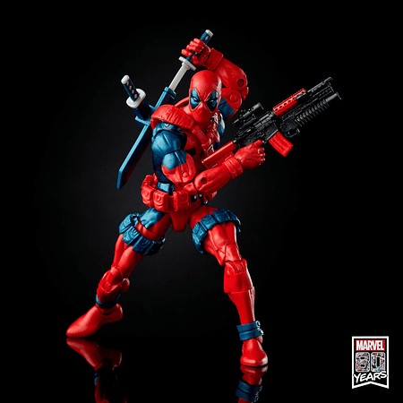 Figura Fan Marvel 80th Anniversary Legends Series Deadpool E6510