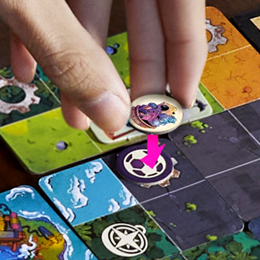 El Mundo de Reterra Hasbro F8847 Juego de Mesa Estratégico