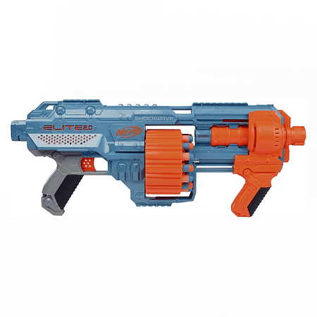 Lanzador Nerf Elite 2.0 Shockwave RD-15 Hasbro E9531