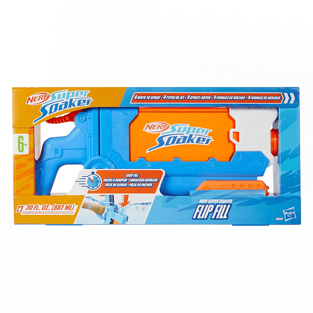 Lanzador de Agua Nerf Supersoaker Flip Fill Hasbro F8643