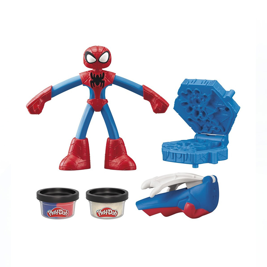 Masas y Plastilinas Play-Doh Marvel Spider-Man Telarañas G0058