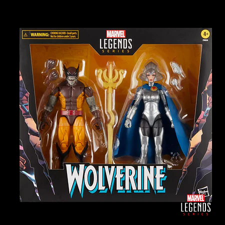 Figura Marvel Legends Wolverine & Lilandra Neramani – 50 Aniversario F9034