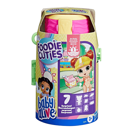 Muñeca Baby Alive Foodie Cuties Sorpresa Biberon F6970