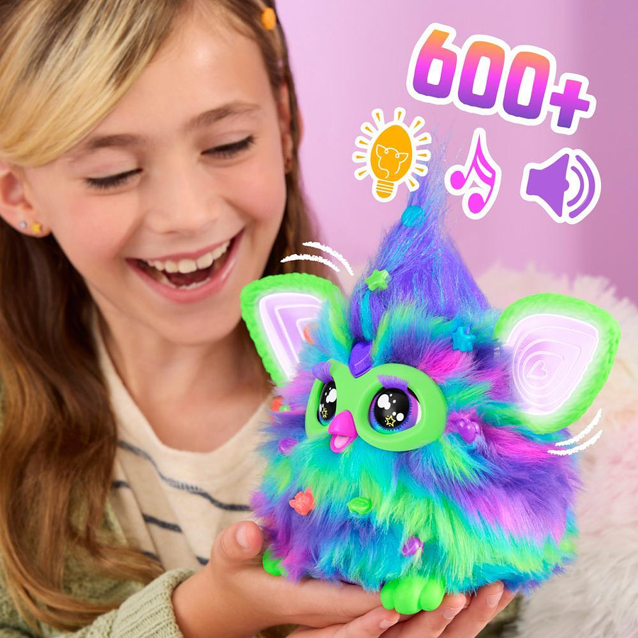 Furby Glow in the Dark Galaxy Edition (activado por voz) F8901