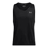 Polera sin mangas hombre Under Armour Velocity Tank 1383408-001