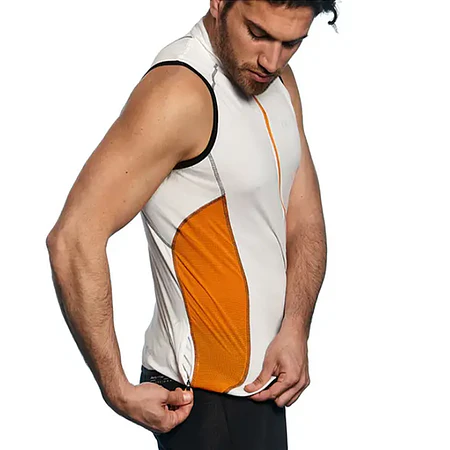 Polera Deportiva Hombre Northland Speed TR MS Top Blanca – Running, Training y Secado Rápido