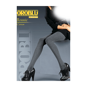 Leggings Mujer Miss Oroblu Trend Bonnie Cotton Grey POGM