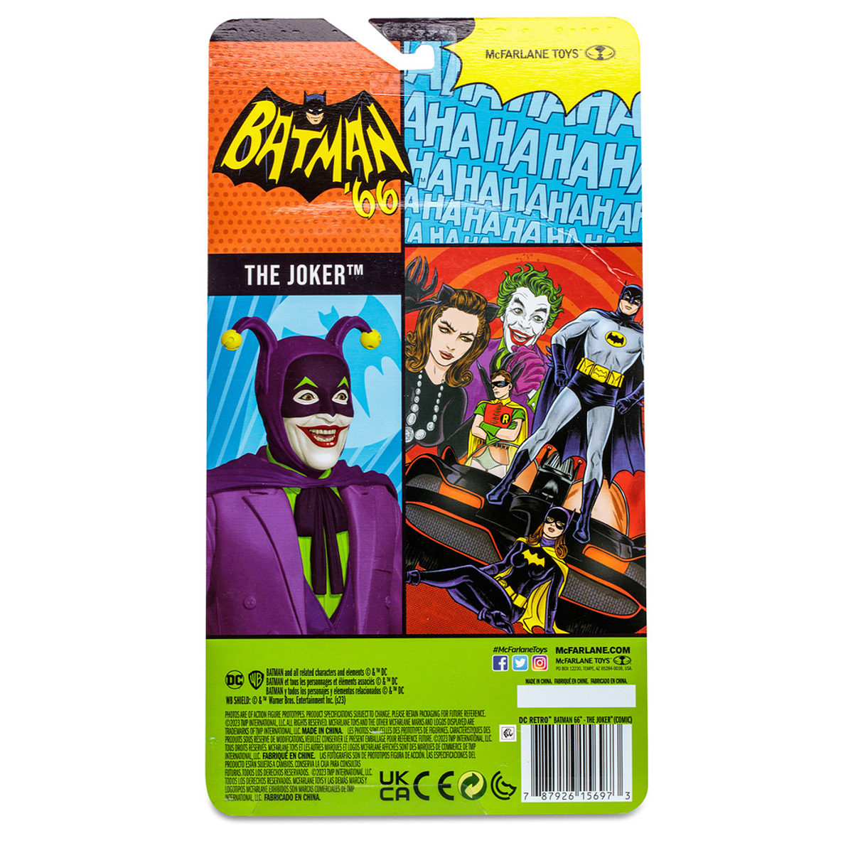 Figura The Joker (DC Retro: Batman 66 Comic) 6 Figure