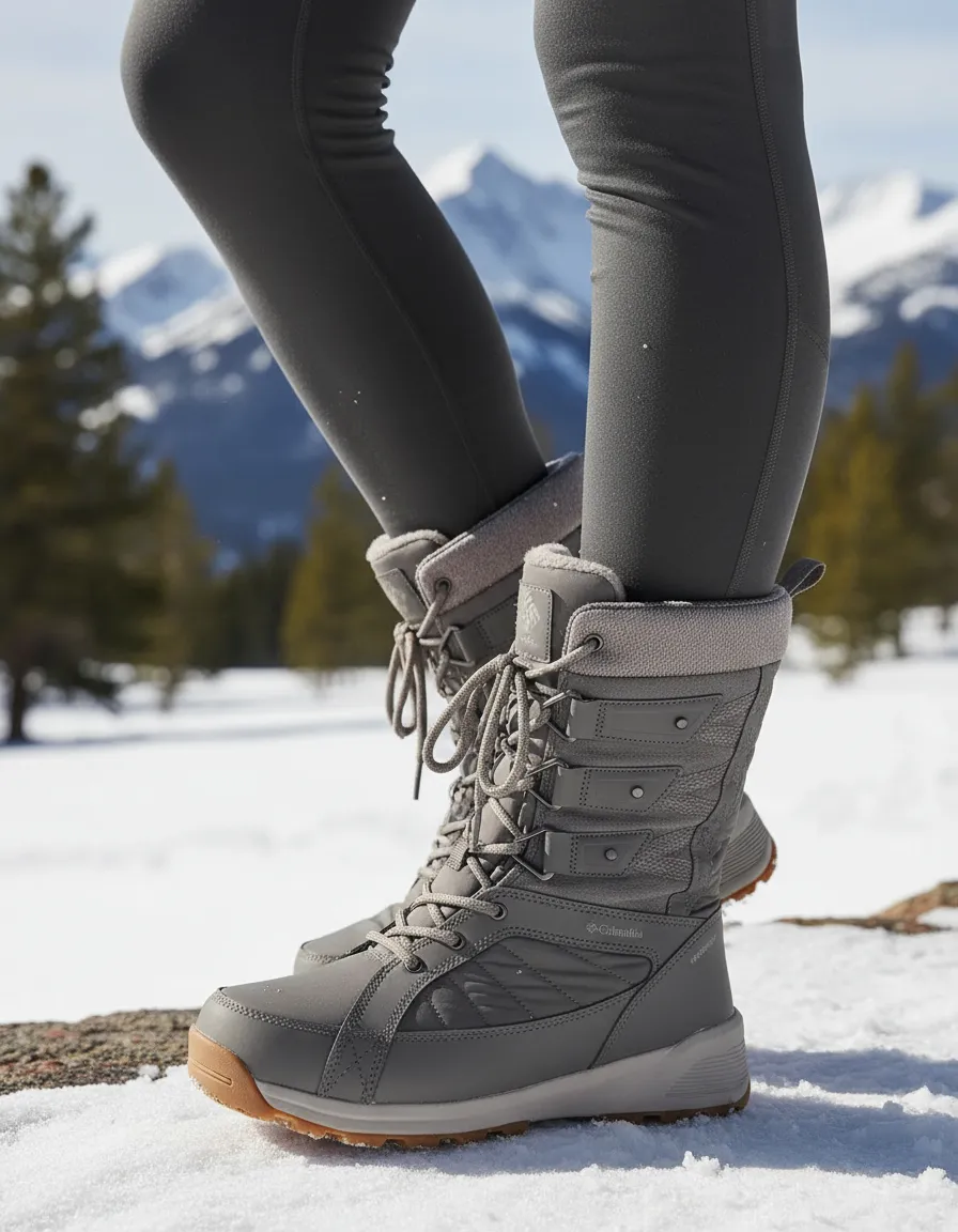 Botin Columbia mujer caña alta Impermeable Alpine Hills