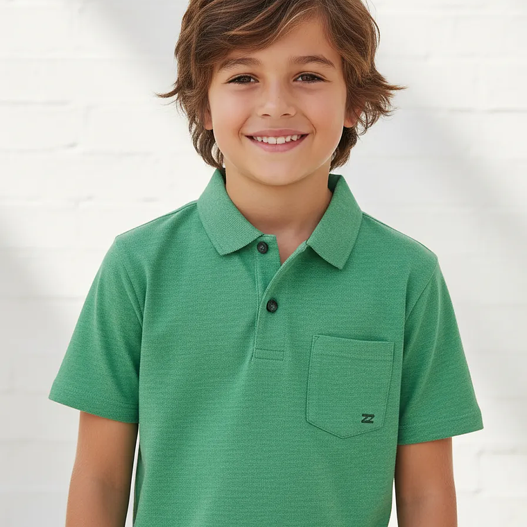 Polera Niño Billabong Calipso Verde B9055STA-NMT 1