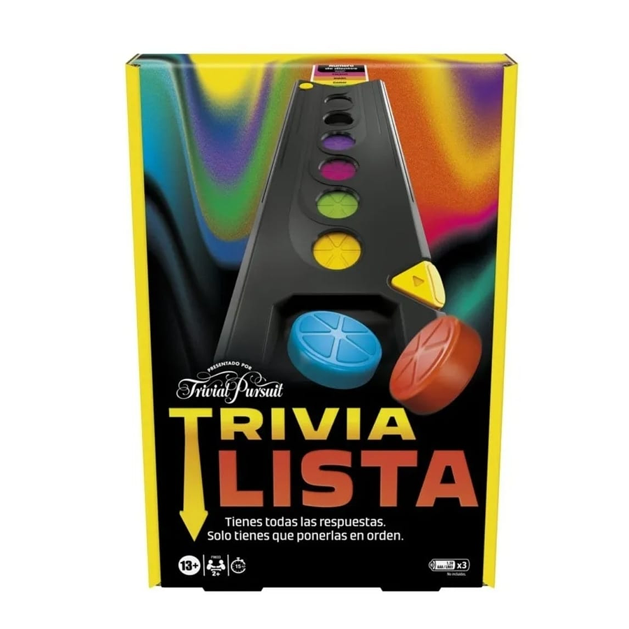Trivia Lista Juego de Preguntas y Cultura General Hasbro F9833