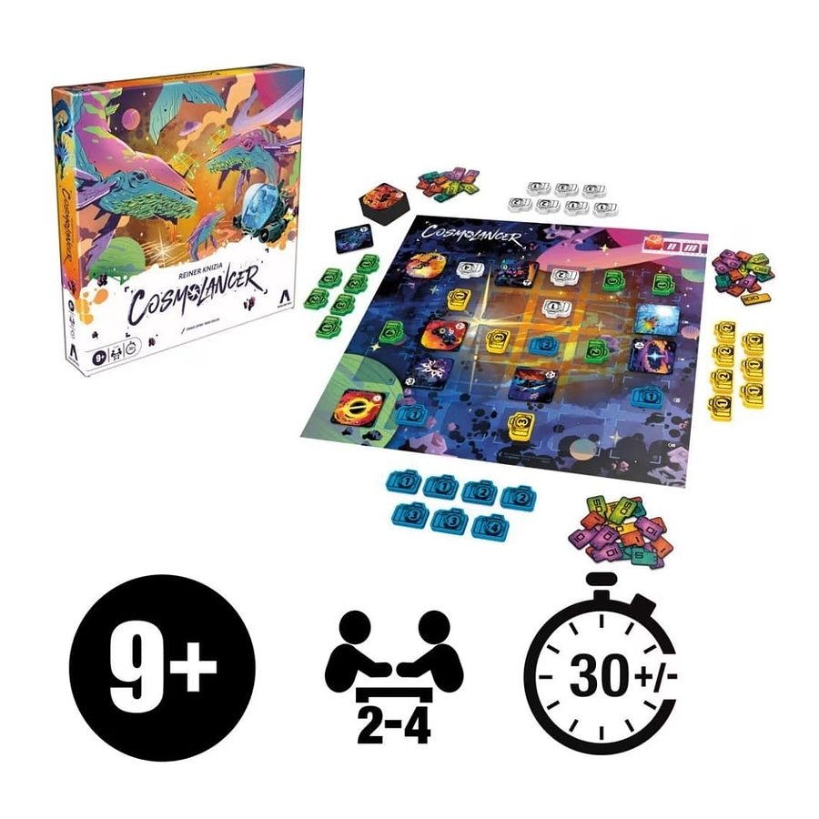 Cosmolancer Hasbro G1506 Juego de Mesa de Ciencia Ficción y Estrategia
