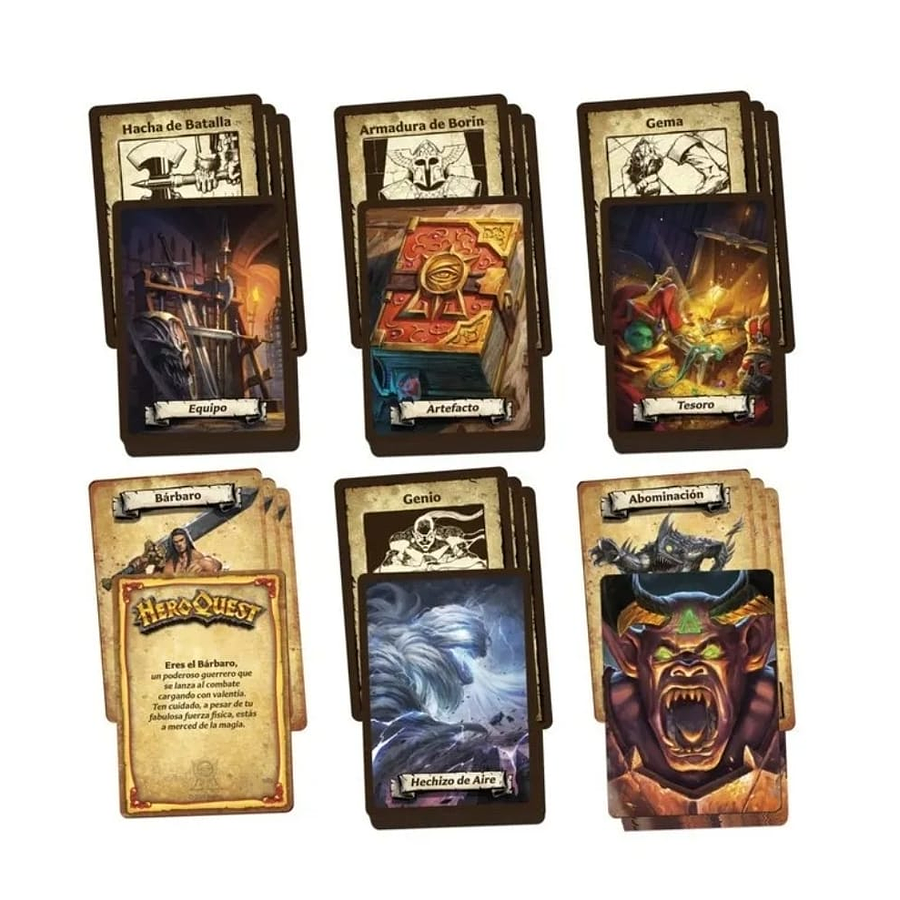 HeroQuest El Despertar Hasbro G0978 Juego de Mesa Avalon Hill