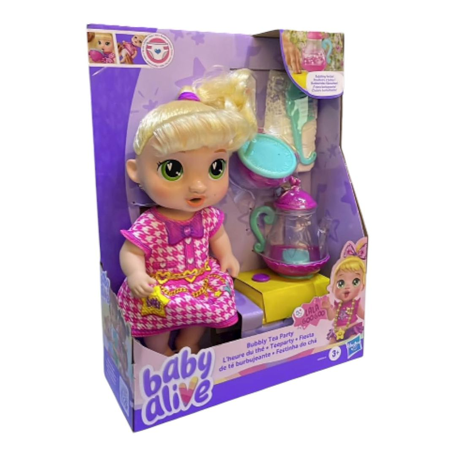 Baby Alive Fiesta de Té Burbujeante Lala Goo Goo Hasbro G0608