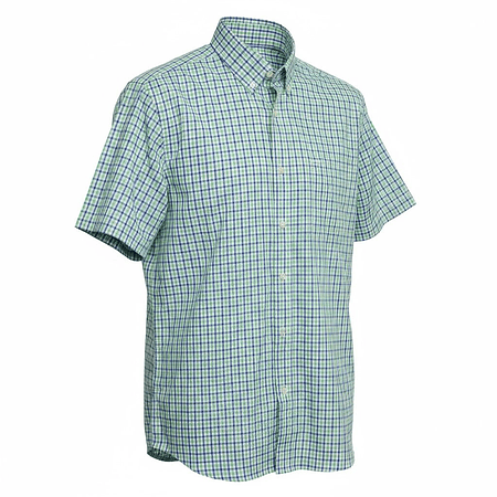 Camisa Casual Manga Corta Dockers Standard Fit Talla S Elasticada 