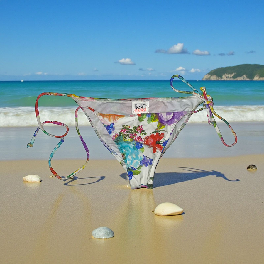 Bikini Calzón  Mujer Billabong Flores Multicolor