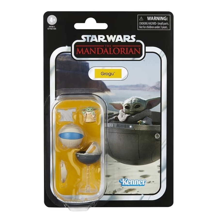 Star Wars Vintage Collection Grogu Hasbro 9,5 cm Retro Kenner (The Mandalorian)