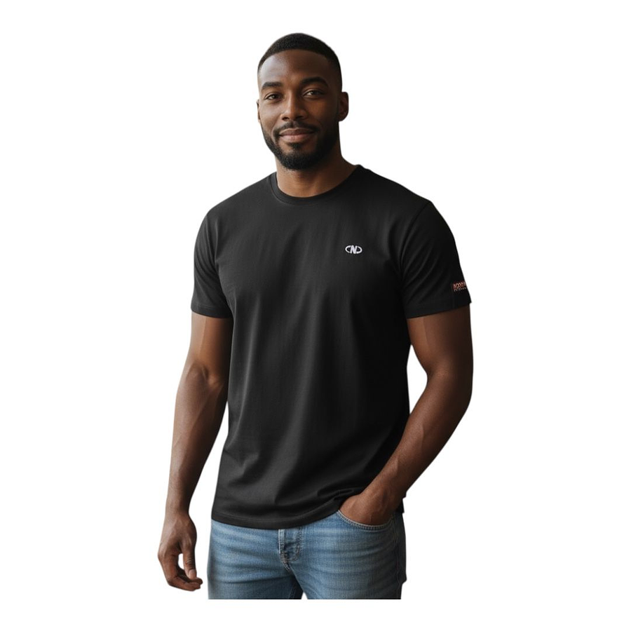 Polera de Hombre Cooldry Rope Black Northland 02-044161 